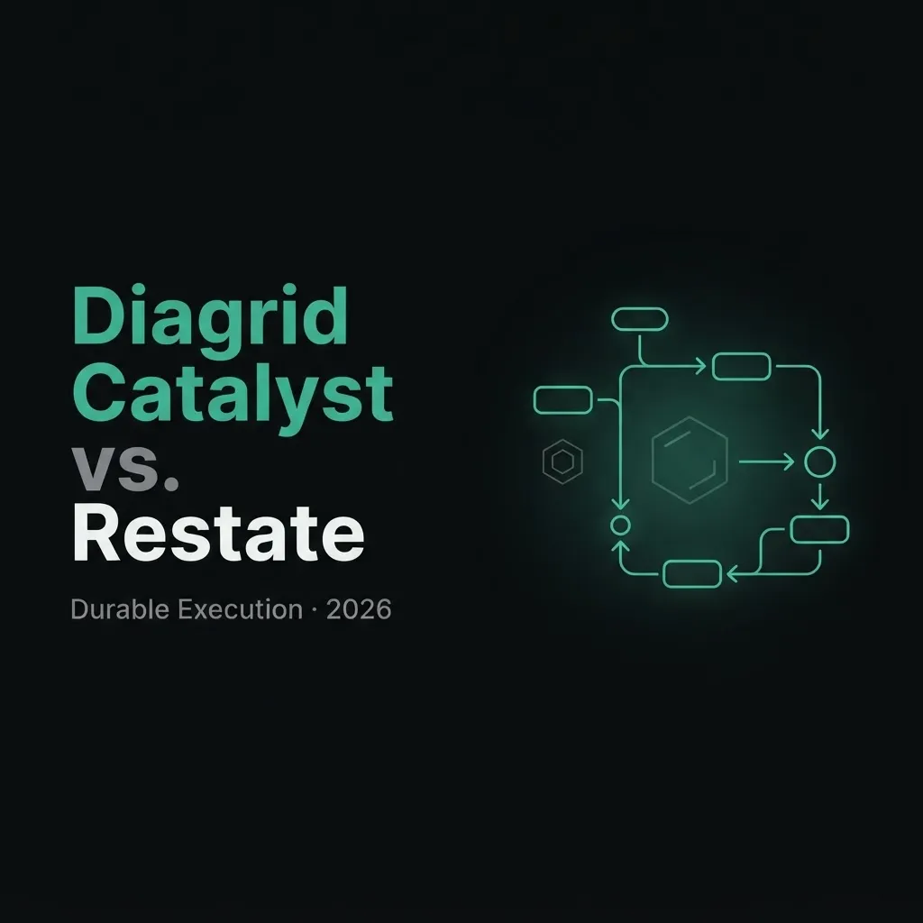 Diagrid Catalyst vs. Restate: Durable Execution, Verifiability, and Agent Governance Compared