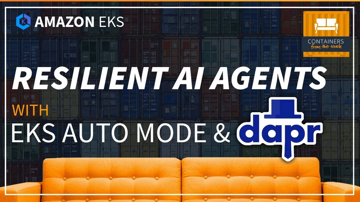 Building Resilient AI Agents with Dapr and Amazon EKS