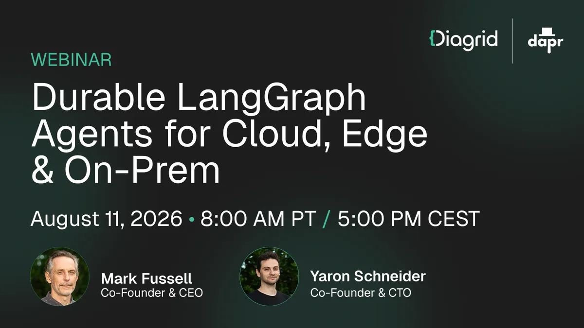 Durable LangGraph Agents for Cloud, Edge & On-Prem