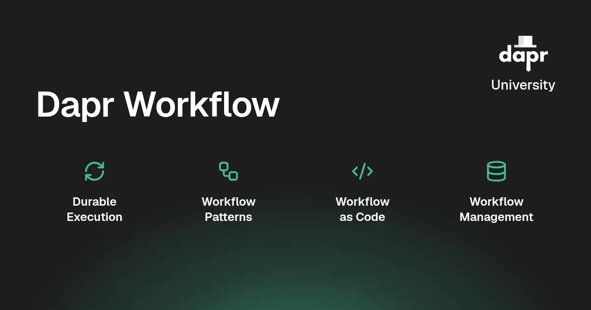 Dapr Workflow - AI University | Diagrid