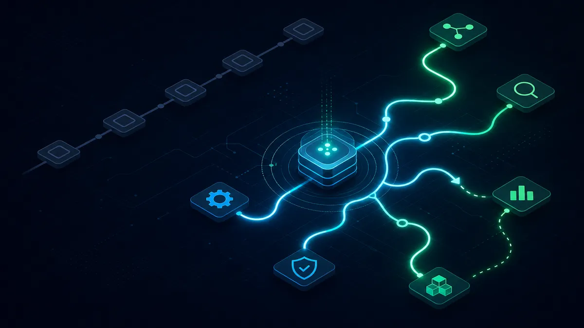 How is an AI agent workflow different from a traditional workflow?