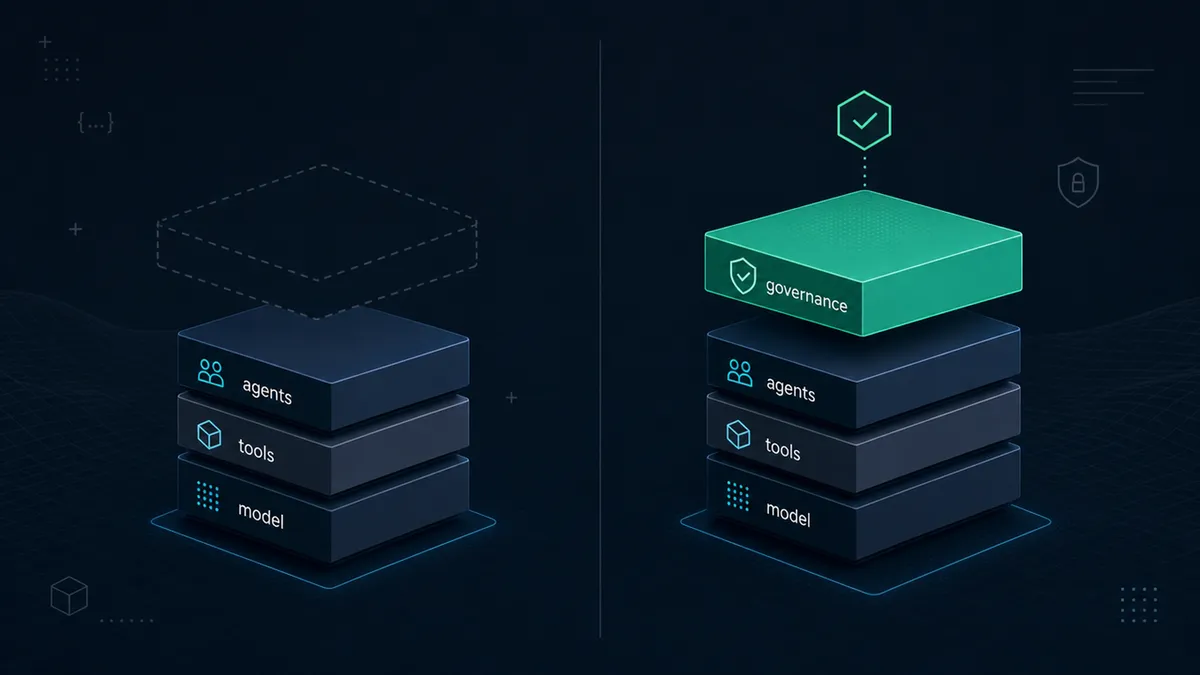 What governance layer is missing when agents are built on AWS Strands?