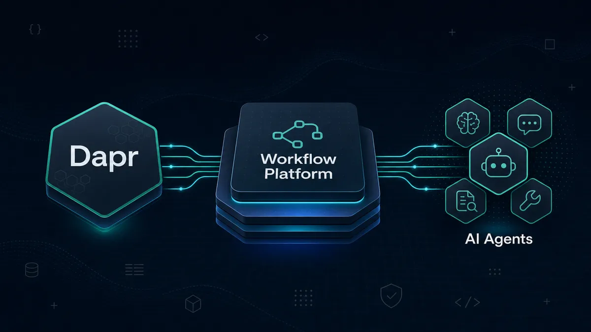Should teams pair Dapr with a workflow platform for AI agents?