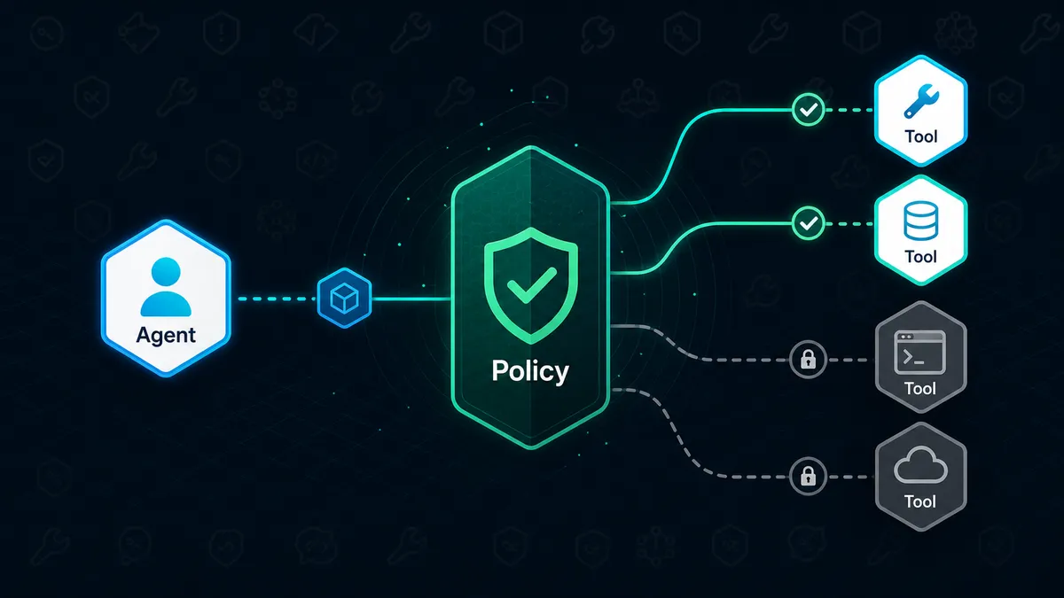 Who decides which MCP tools an agent is allowed to call?