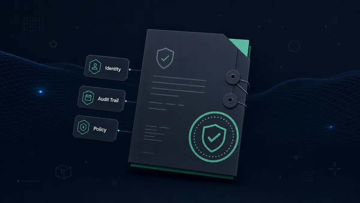 What evidence helps platform teams pass an AI agent security review?