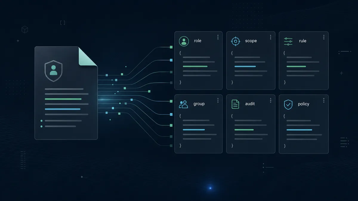 What makes an agent access policy maintainable over time?