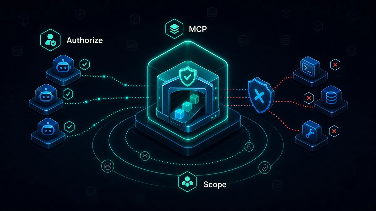 Why is MCP authorization important for enterprise AI agents?