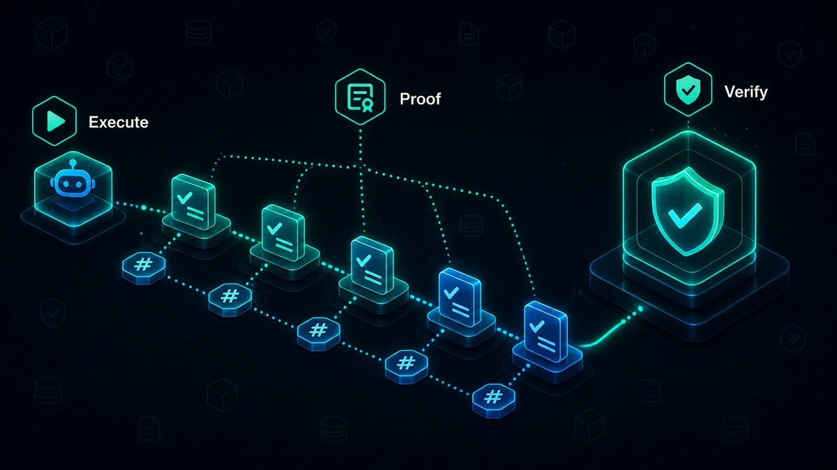 What is Verifiable Execution for AI agents?