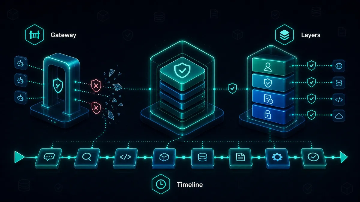 Is an MCP gateway enough for AI agent security for long-running workloads?