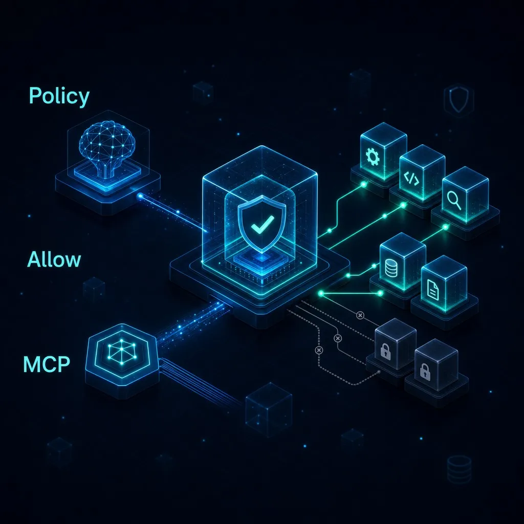 How can teams control which tools an AI agent can access with MCP servers?