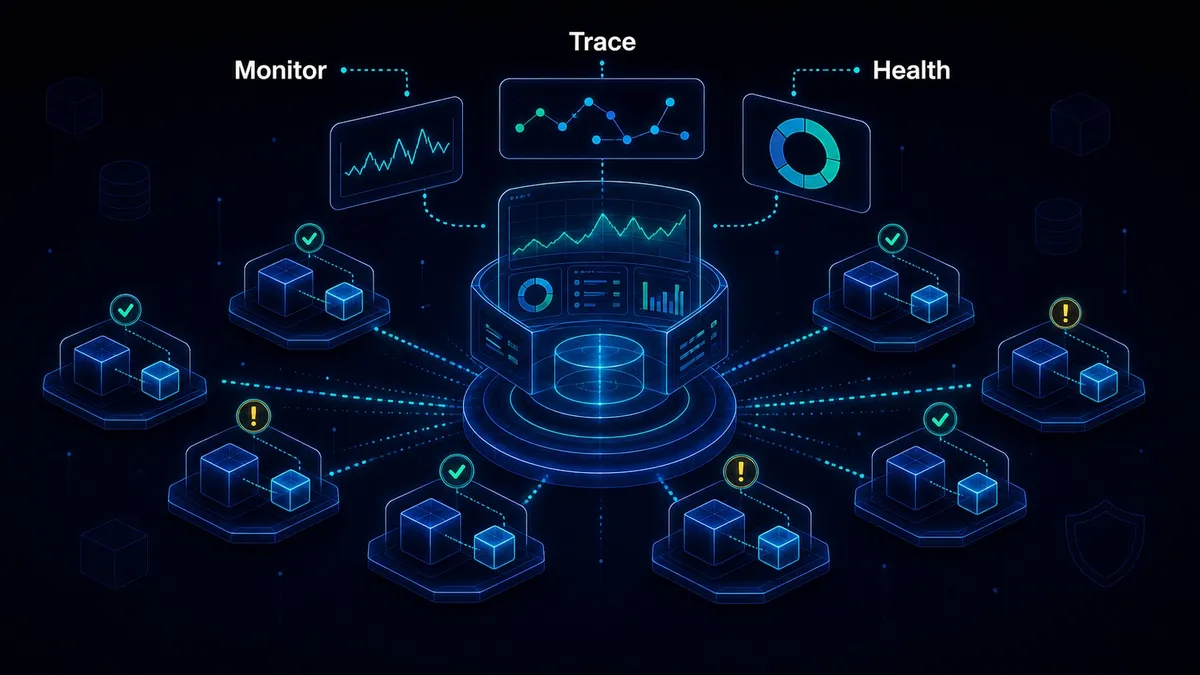 How should teams monitor Dapr applications in production?