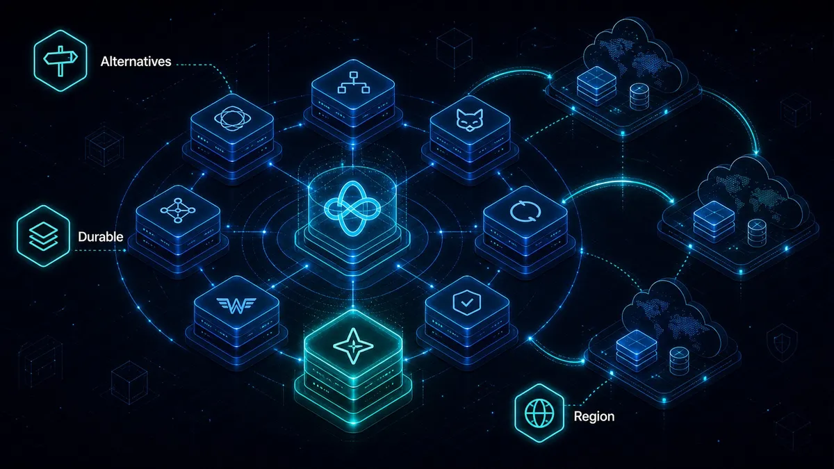 What are the main alternatives to Temporal for AI agent workflows in multi-cloud environments?
