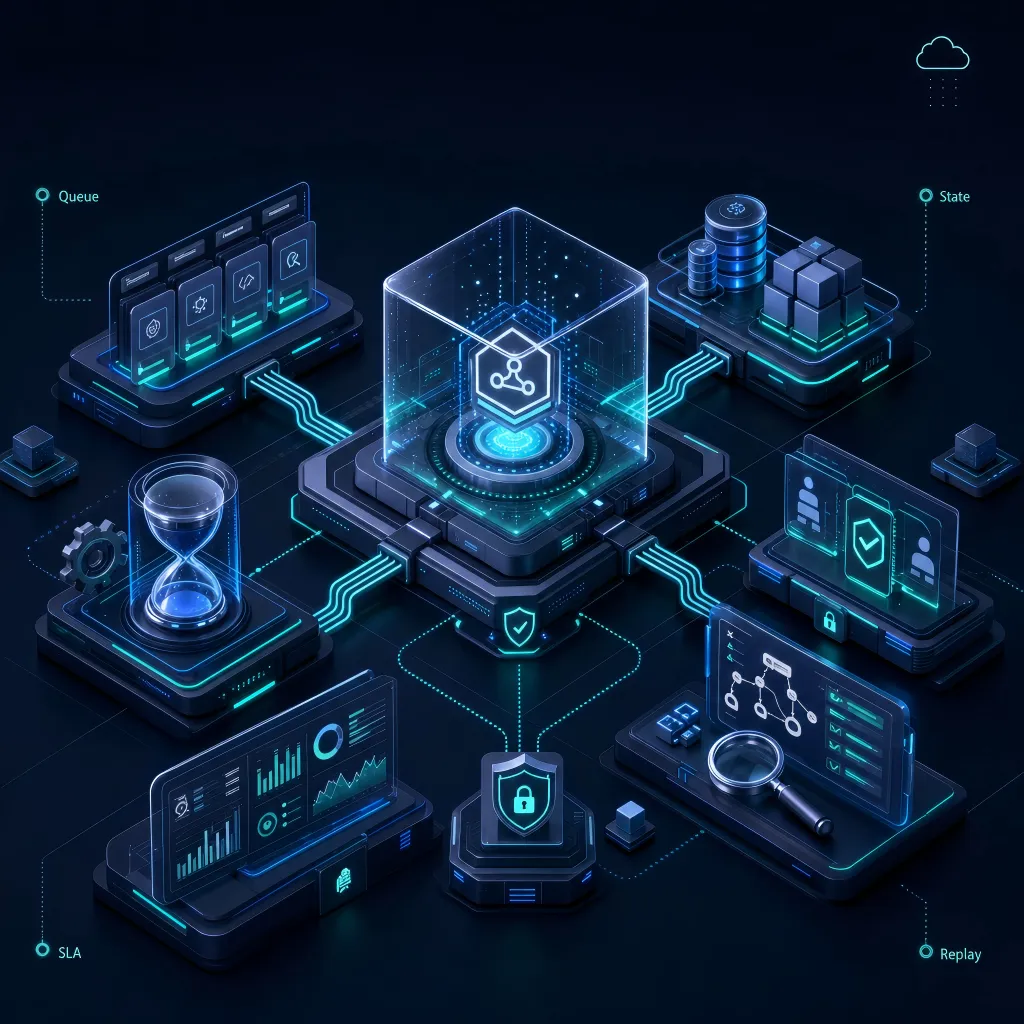 What infrastructure is needed for AI workflow governance in production AI agent systems?