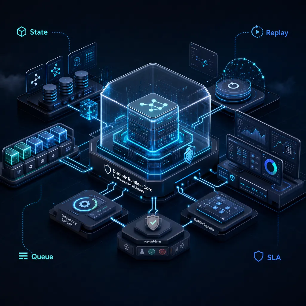 What infrastructure is needed for production agent SLAs in production AI agent systems?