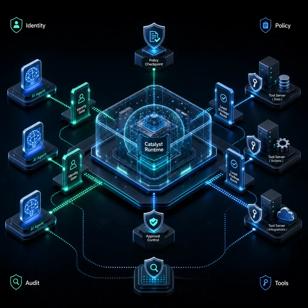 How can teams secure tool authorization policies for production AI agents?