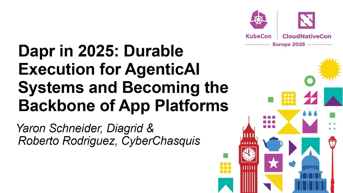 Dapr in 2025: Durable Execution for AgenticAI System