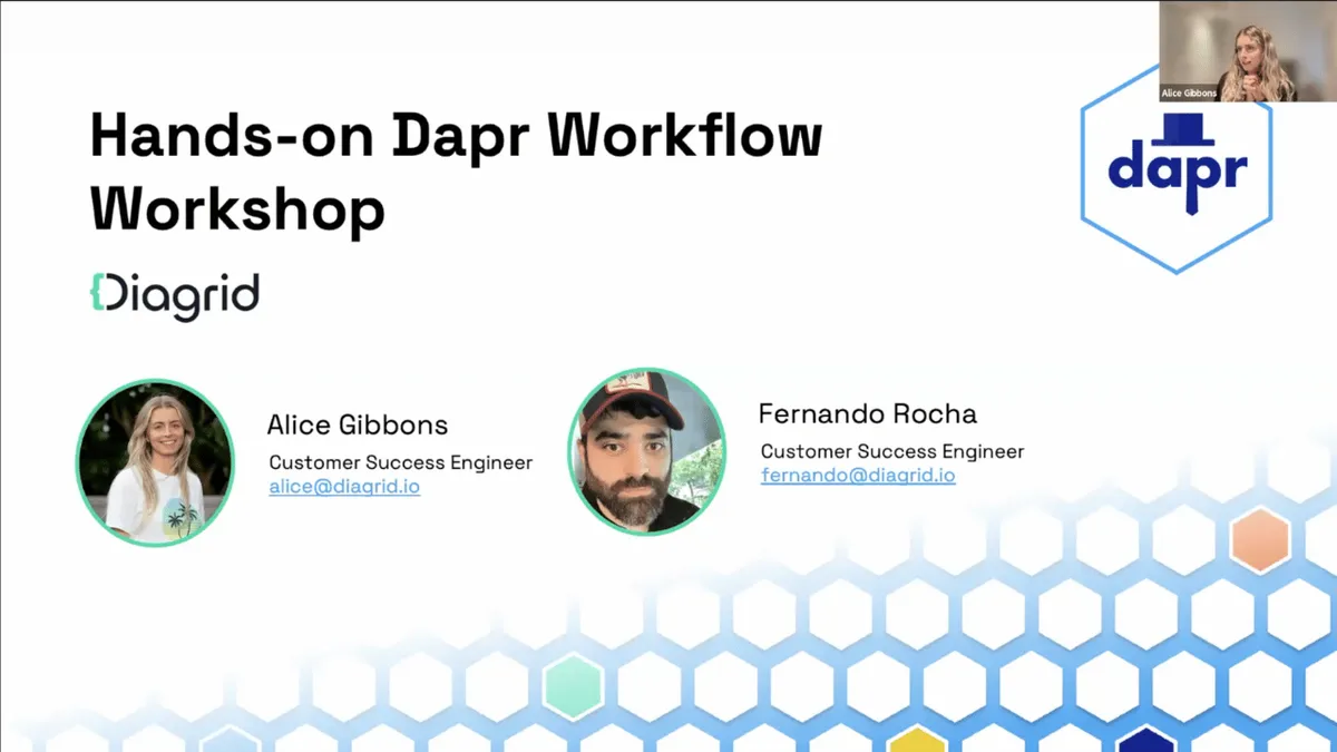 Hands-on Dapr Workflow Workshop